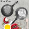 Maifanshi Non-stick Pan without Oil Fume Suitable for Gas Cooker Iduction Cooker, 30cm, 32cm