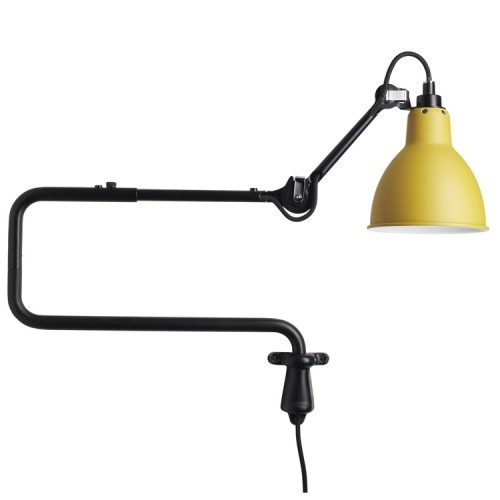 Classic Adjustable Modern Industrial Long Swing Arm Wall Lamp with LED Light Source, Yellow, Chrome, Gray, Black, White, Red Wine