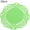 10 PCS Lace Flower Hot Coaster Silicone Cup Pad Slip Insulation Pad Cup Mat Pad Hot Drink Holder