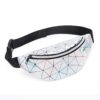 Fashionable Unisex Chest Bag Fanny Pack Waist Bag Waterproof Laser Bags