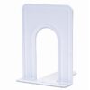 2 PCS Simple Metal Bookend Support Frame Non Slip Book Stand Desktop Organizer