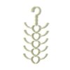 Rotatable Tie Scarf Rack 10 Hooks Hanger Wardrobe Storage Hanger