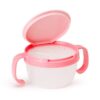 Baby Products Anti-sprinkling Design Baby Double Handle Biscuit Small Bowl Snack Cup
