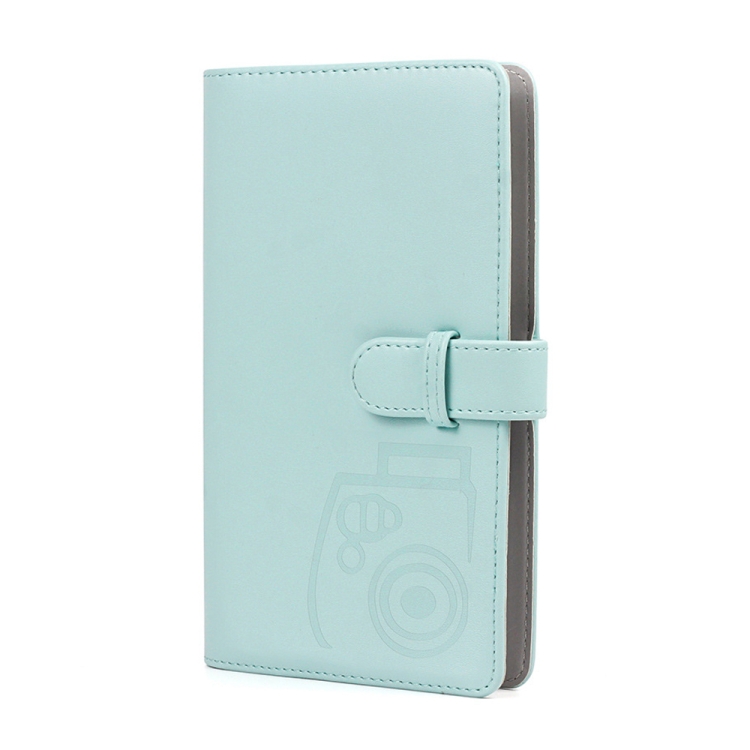 96 Photos Album PU Leather Storage Clip Card Holder Books