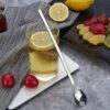 Stainless Steel Long-Handled Coffee Stirring Spoon Ice Cream Spoon