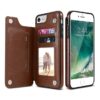 For iPhone XS Max Retro PU Leather Case Multi Card Holders Phone Cases , For iPhone XS Max