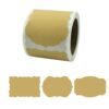 3 PCS Natural Kraft Paper Christmas Label Gift Decoration Stickers, B-63