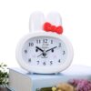 Home Daily Use Clocks Cartoon Bunny Children Creative Alarm Clock