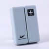 Folding Portable Sealed and Dispensing Small Pill Box, Blue, White, Green, Pink