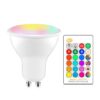 GU10 8W AC85-265V Dimmable LED Spotlight Remote Control Holiday Decoration Home Lighting