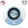 SYK-1813 Ultrasonic Insect Repellent High-Power Household Mosquito Repellent US Plug, Blue, Black