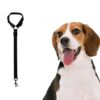 Pet Car Safety Rope Ring Dog Car Seat Belt Rear Seat Traction Rope, Black, Red, Purple, Orange, Yellow, Light Blue, Deep Blue, Pink