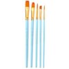 ZhuTing Art Oil Painting Beginner Nylon Wool Watercolor Hook Line Pen, 5 PCS/Set Matte Blue, 5 PCS/Set Matte Pink, 5 PCS/Set Matte Green
