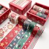 Boxed Christmas Pocket Tape Decoration Material
