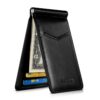 New-Bring Anti-Theft RFID Card Holder Men Ultra-Thin Card Holder Multi-Card Position ID Leather Case, Black, Carbon Fiber