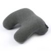HNOS P-062 Office Nap Pillow Memory Foam Nap Pillow, Deep Space Gray, Light Bean Green, Indigo Blue