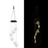 Solar Christmas Wind Chime Lights Outdoor Waterproof Colorful Decoration, D-001, D-002, D-003, D-004, D-005, D-006, D-007, D-008, D-009, D-010, D-011, D-012, D-013