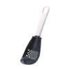 Kitchen Grinding And Draining Spoon, Black, Red