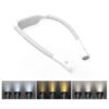 Hanging Neck Lamp Student Eye Protection Led Reading Lamp USB Rechargeable Book Lamp, White, Black