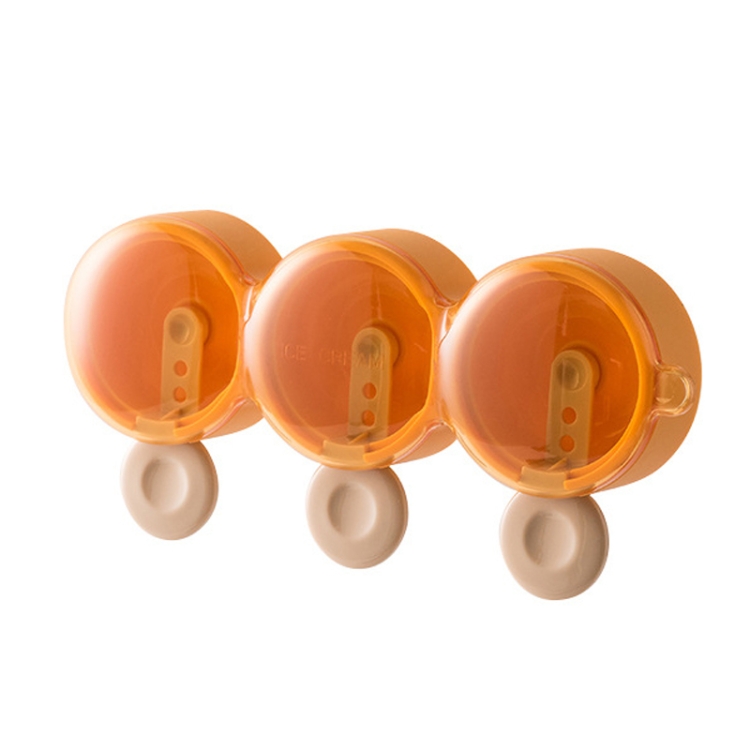 Children Homemade Donut Ice Cream Silicone Mold, Yellow, Green, Purple Red