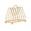2 PCS Home Kitchen Small Bowls Dish Storage Drain Rack, Gold, Silver