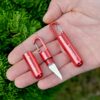 Keychain Pendant Small Knife Portable Art Cutting Knife, Aluminum Alloy Red, Bronze, Aluminum Alloy Black