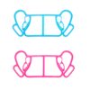 2pcs /Pack Quilt Clip Large Windproof Anti-skid Plastic Household Duvet Bedspread Drying Rack Home Supplies