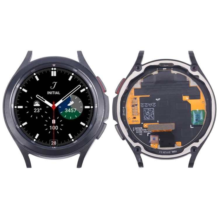 Original LCD Screen Digitizer Full Assembly with Frame for Samsung Galaxy Watch4 Classic 46mm SM-R890/R895, For Samsung Galaxy Watch4 Classic 46mm