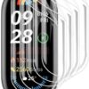 Hydrogel Screen Protector for Xiaomi Mi Smart Band 9 1.6 Inch Flexible HD Clear Screen Protector TPU [Touch Sensitive] [Bubble-Free] Easy Installation Kit Pack of 2