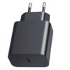 XY PD 25W USB-C / Type-C Single-port Travel Charger for Samsung Devices Fast Charging, EU Plug