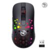 HXSJ T100 10000 DPI RGB Macro Definition Wired Wireless Dual-mode Mouse