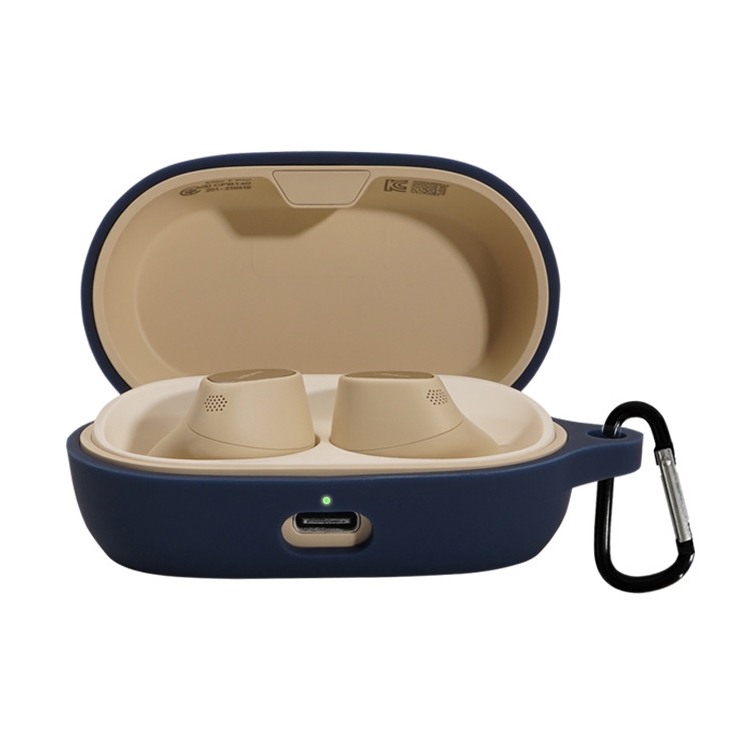 Silicone Earphone Protective Case with Hook, For Jabra Elite 7 Pro