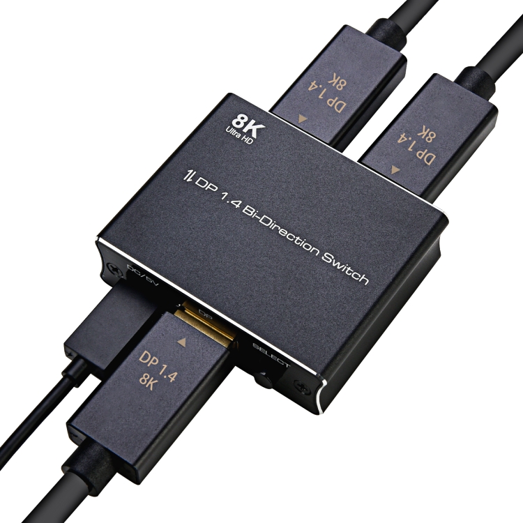 P80 8K Ultra HD DP1.4 Bi-direction Switch
