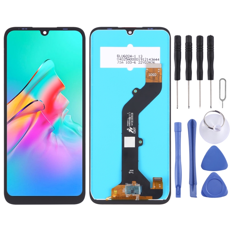 OEM LCD Screen For Tecno Pova 4 LG7n with Digitizer Full Assembly, For Tecno Pop 6 BE7, For Tecno Spark 9 Pro, For Tecno Spark 9 KG5p / Spark 9T KH6, For Tecno Camon 19 CI6n, For Tecno Pova Neo 5G, For Tecno Pova 4 LG7n / Pova Neo 2 LG6n...