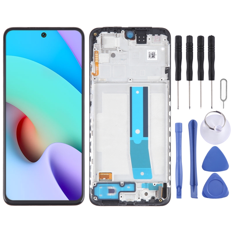 OLED Material LCD Screen For Digitizer Full Assembly with Frame, For Xiaomi Redmi Note 11 4G, For Xiaomi Poco M4 Pro 4G, For Xiaomi Redmi Note 11S 4G, For Xiaomi Redmi Note 10 Pro 4G, For Xiaomi Redmi Note 10 Pro Max, For Xiaomi Redmi Note 10 Pro India...
