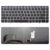 Fingerless US Version Laptop Backlight Keyboard, For HP EliteBook 840 G3