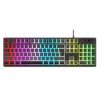 HXSJ L200 Wired RGB Backlit Keyboard 104 Pudding Key Caps, L200