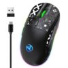 HXSJ T90 RGB Light Three-mode Wireless Gaming Mouse, T90