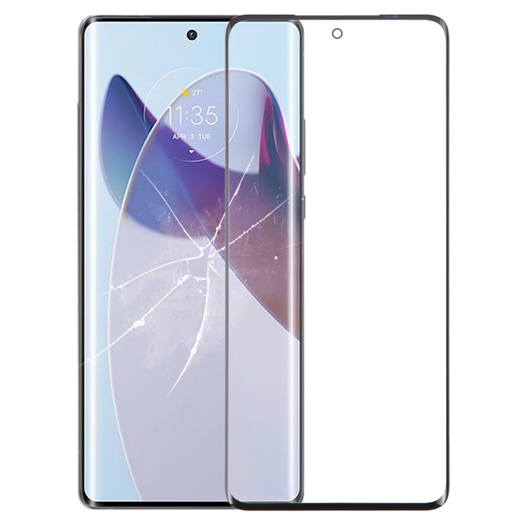 Front Screen Outer Glass Lens with OCA Optically Clear Adhesive, For Motorola Moto X30 Pro, For Motorola Edge 30 Ultra, For Motorola Edge+