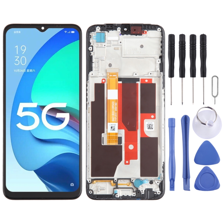 OEM LCD Screen Digitizer Full Assembly with Frame, For OPPO A56 5G, For OPPO A11s, For OPPO A55s 5G, For OPPO K9s, For OPPO A35, For OPPO A74 5G, For OPPO A54 5G, For OPPO A93 5G, For OPPO A55 5G, For OPPO A15s, For OPPO K7x, For OPPO A53 5G, For OPPO ...