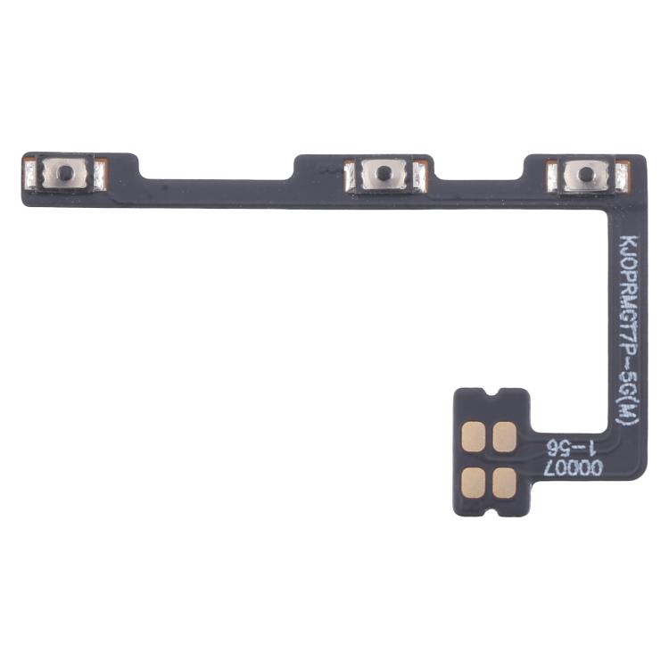 OEM Power Button & Volume Button Flex Cable, For Realme GT7 5G, For Realme C75x 4G, For Realme 14 Pro+ 5G RMX5051, For Realme 14 Pro 5G RMX5056, For Realme GT7 Pro Racing, For Realme 14x 5G RMX5020, For Realme Neo7 5G RMX5060, For Realme C75 4G...