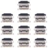 10pcs Original Charging Port Connector, For Xiaomi Mi 10T 5G, For Xiaomi Mi 10T Pro 5G, For Xiaomi 10 Ultra, For Xiaomi Redmi K30 Ultra, For Xiaomi Mi 10 Youth 5G, For Xiaomi Mi 10 Lite 5G, For Xiaomi 10 Pro 5G, For Xiaomi 10 5G