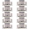 10pcs Original Charging Port Connector, For Infinix Smart 9 HD X6532C, For Infinix Smart 9 X6532, For Infinix Hot 50 4G X6882, For Infinix Smart 8 Pro X6525B, For Infinix Smart 8 Plus X6526, For Infinix GT 20 Pro 5G X6871, For Infinix Note 40 Pro 4G X6...