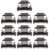 10pcs Original Charging Port Connector, For vivo iQOO Z1, For vivo Y70s, For vivo iQOO Neo3, For vivo iQOO 3 5G, For vivo Y30 1938, For vivo iQOO Z6, For vivo X50 5G, For vivo Y51s, For vivo Y9s, For vivo iQOO S5, For vivo Y5s, For vivo iQOO Pro...