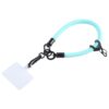 Universal Mobile Phone Solid Color Short Wrist Lanyard