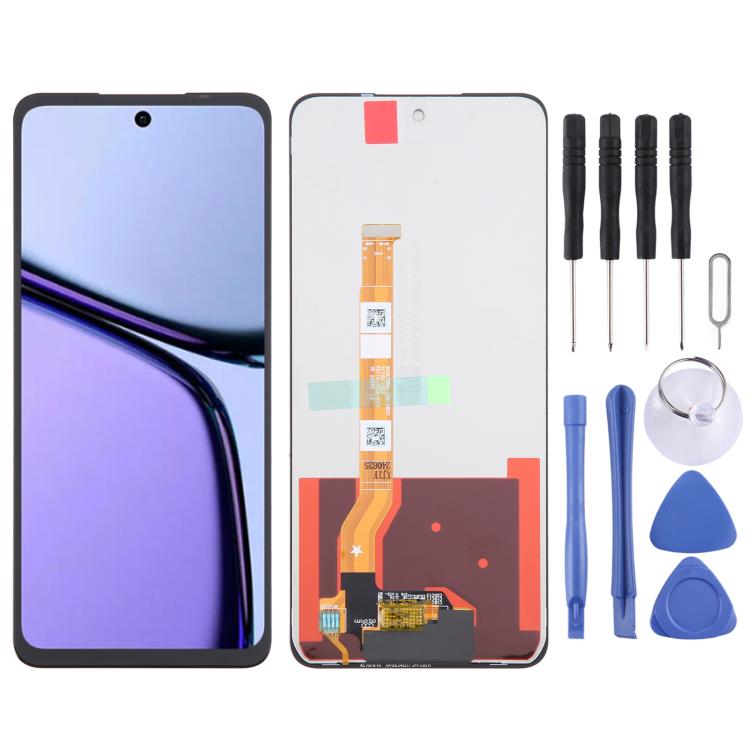 OEM LCD Screen with Digitizer Full Assembly, For Realme 14x India, For Realme 14x RMX5020, For Realme C65 5G, For Realme V60 / V60s, For Realme N65 5G, For Realme 12 Lite 4G, For Realme 12x 5G, For Realme 12 5G, For Realme Note 50 4G RMX3834...