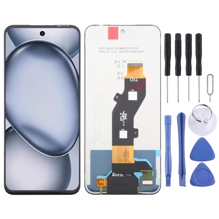 OEM LCD Screen with Digitizer Full Assembly, For itel A80, For itel P65, For itel S18 Pro, For itel P40+, For itel P55 5G, For itel RS4, For itel S24, For itel P55+, For itel P55, For itel A05s, For itel A70, For itel A60s, For itel A04, For itel S23...