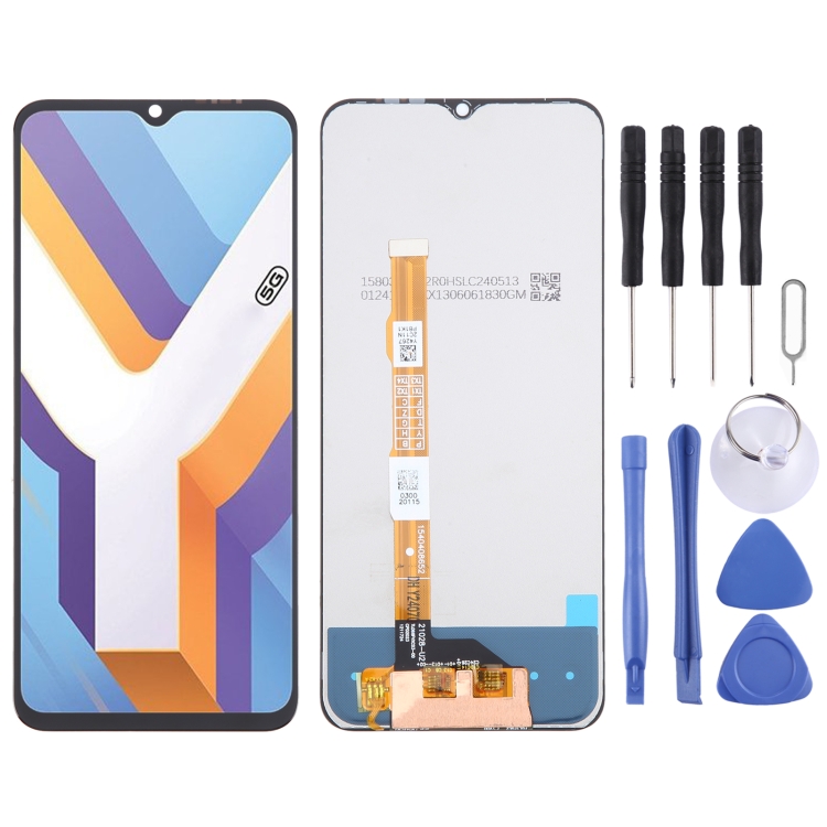 OEM LCD Screen With Digitizer Full Assembly, For vivo Y52 5G V2053, For vivo iQOO Z6x V2164KA, For vivo Y22s V2206, For vivo Y55 5G V2127 V2154, For vivo T1x 5G, For vivo T1x India, For vivo Y77 5G V2169, For vivo T2x 5G, For vivo Y72t 5G V2164A...