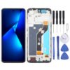 LCD Screen Digitizer Full Assembly With Frame, For Tecno Pova Neo 3 LH6n