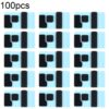 100/Set LCD Black Adhesive Sticker For iPhone 14 / 14 Plus